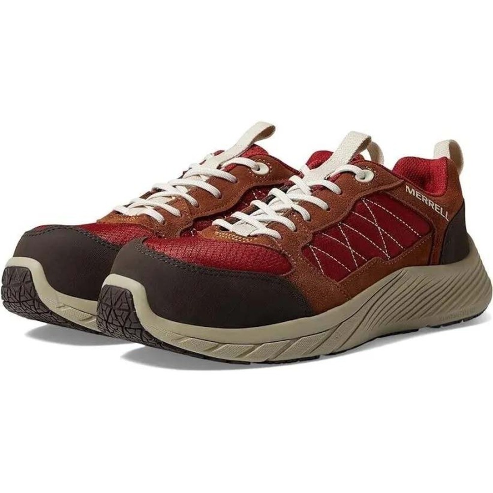 NWB Merrell Alpine Sneaker CF Womens Tortoise Slip Resistant Work Shoes Size 9‎